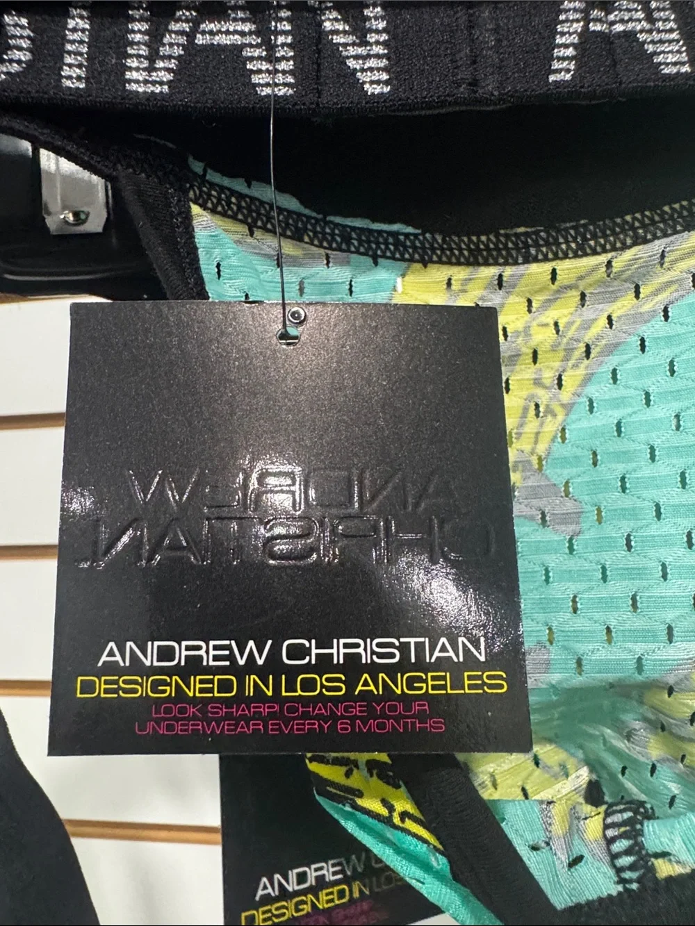 Andrew Christian eye catching